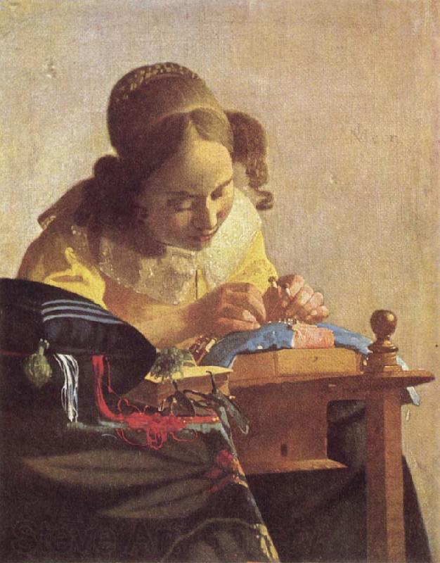 Jan Vermeer The Lacemaker Germany oil painting art
